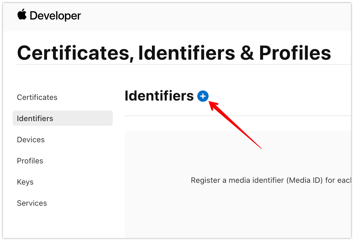Create Identifier 0