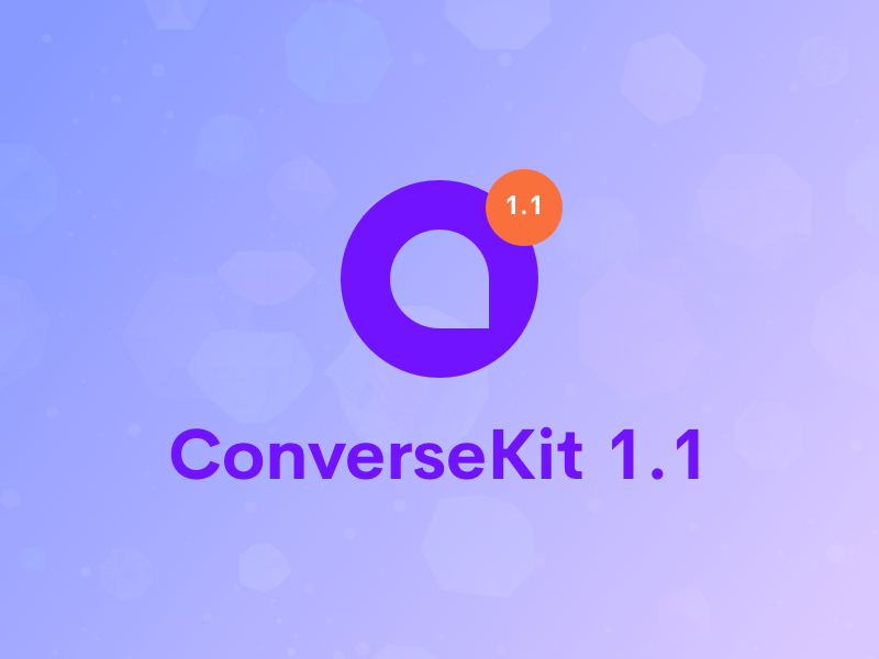 ConverseKit 1.1 Progress