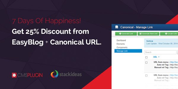 Canonical URL and EasyBlog